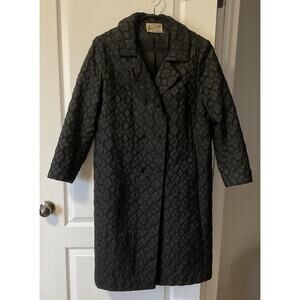 Vintage Black Quilted Kessler’s Of Birmingham Jacket Size 12?